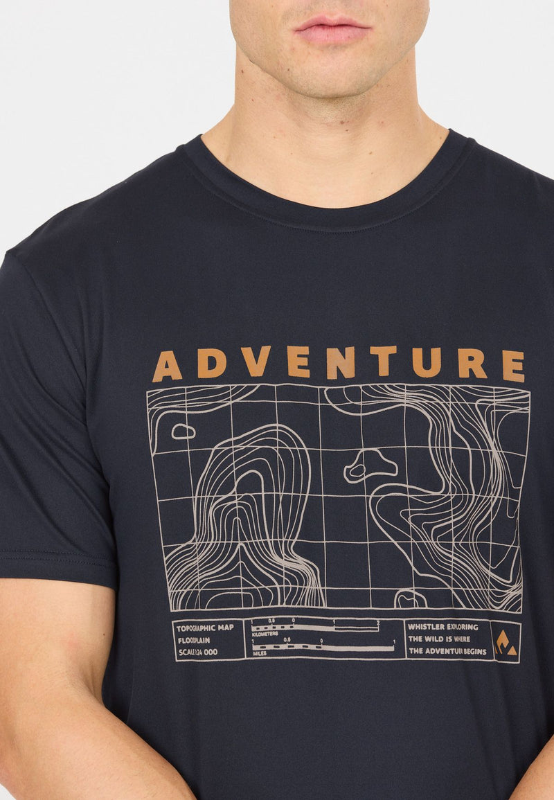 Load image into Gallery viewer, Whistler Men's Linx T-Shirt Salute W261240-GRS_1188
