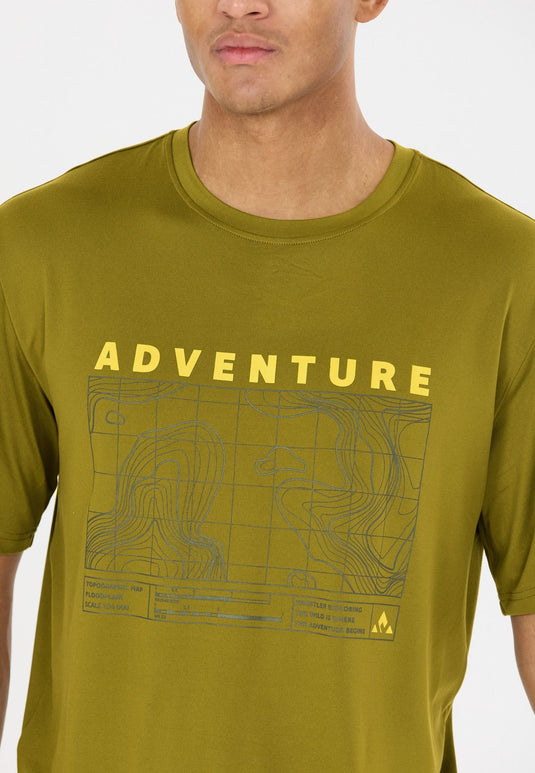 Whistler Men's Linx T-Shirt Avocado W261240-GRS_3218