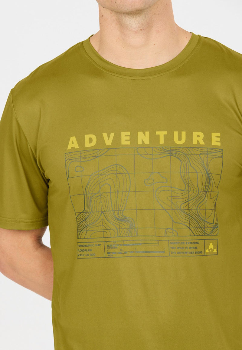 Load image into Gallery viewer, Whistler Men's Linx T-Shirt Avocado W261240-GRS_3218
