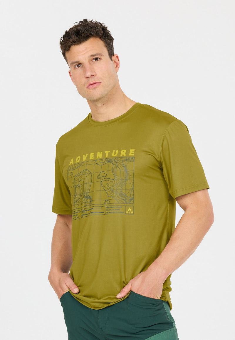Load image into Gallery viewer, Whistler Men's Linx T-Shirt Avocado W261240-GRS_3218
