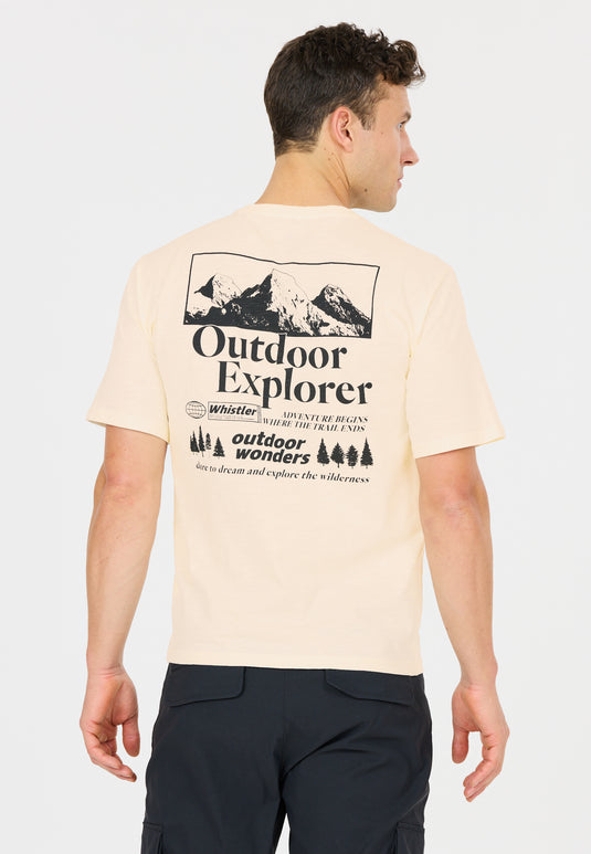 Whistler Men's Kunta T-Shirt Gardenia W261241-1059