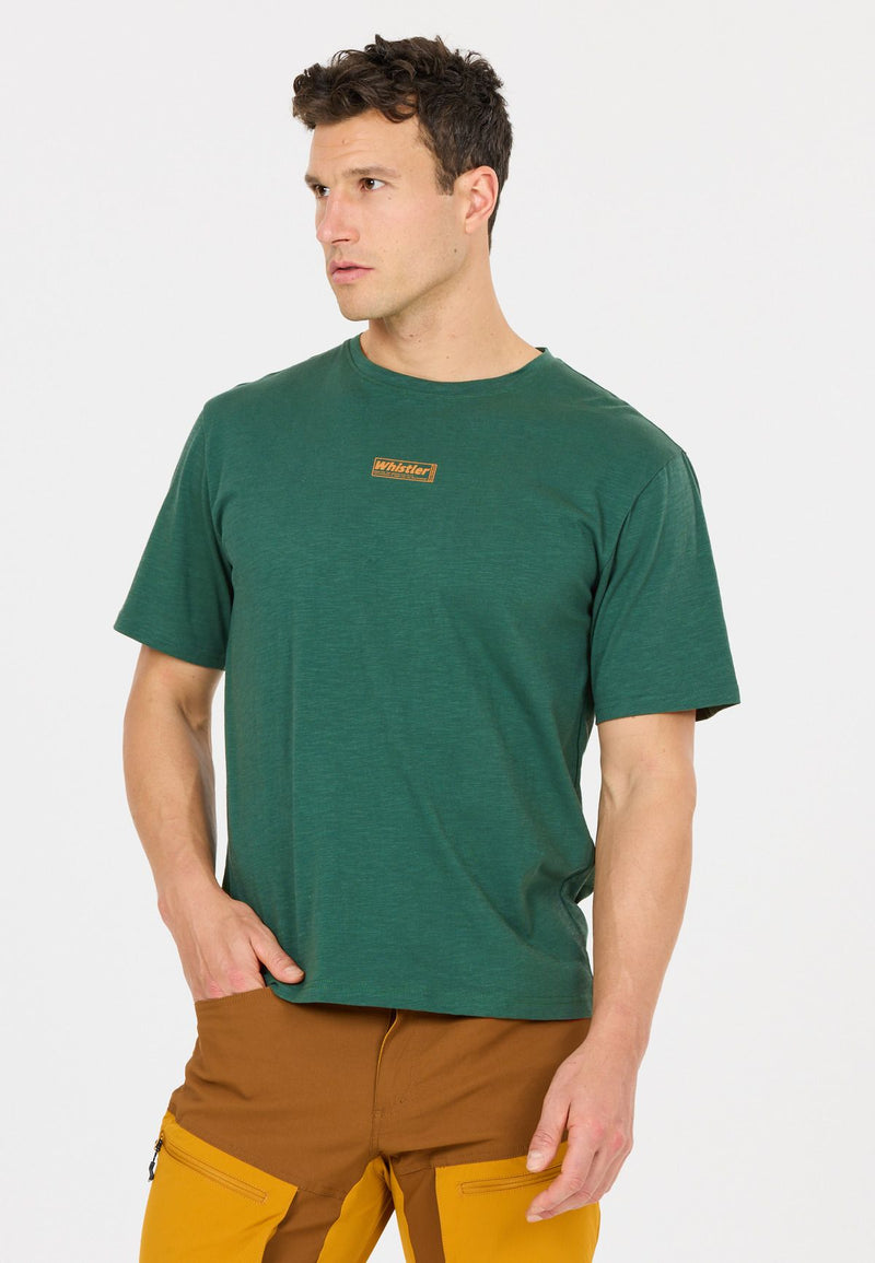 Load image into Gallery viewer, Whistler Men's Kunta T-Shirt Trekking Green W261241-3175
