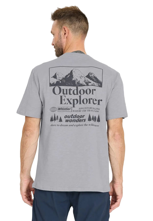 Whistler Men's Kunta T-Shirt Tradewinds W261241-4098