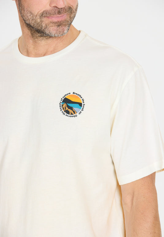 Whistler Men's Saloma T-Shirt Gardenia W261247_1059