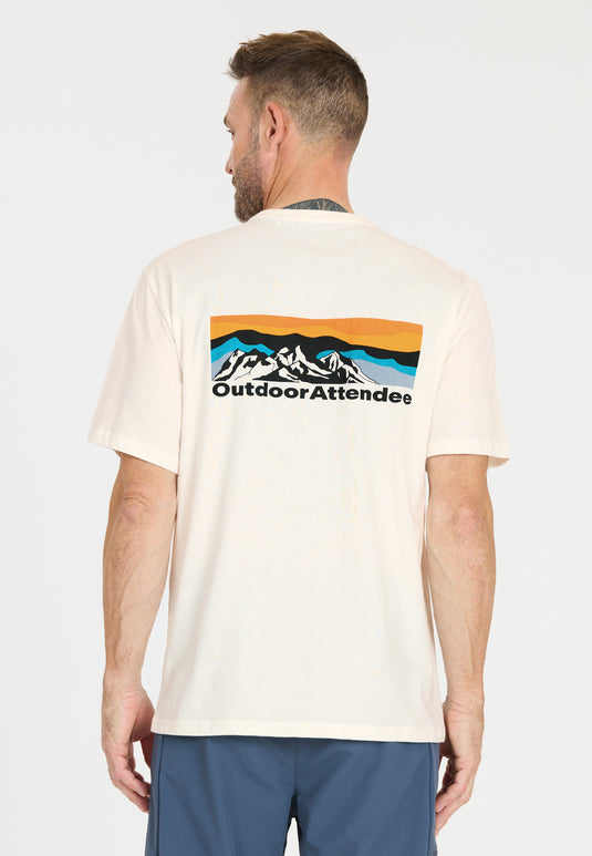 Whistler Men's Saloma T-Shirt Gardenia W261247_1059