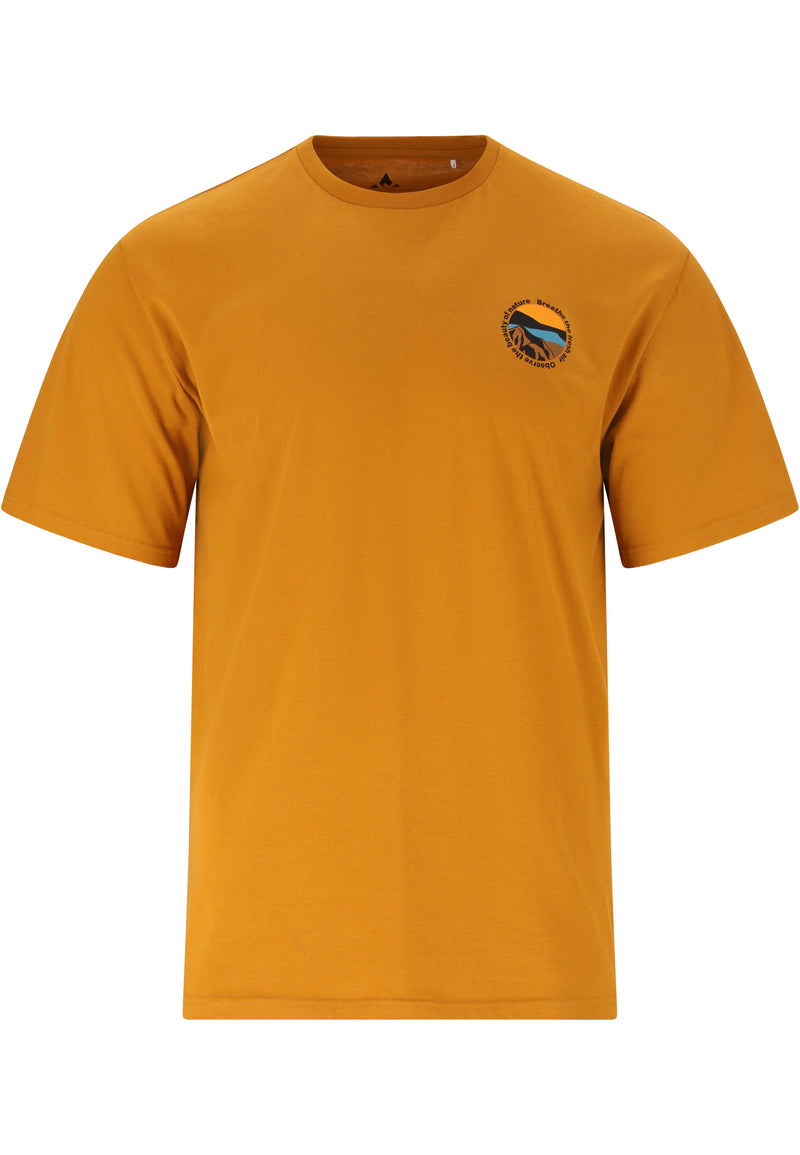 Load image into Gallery viewer, Whistler Men's Saloma T-Shirt Buckthorn Brown W261247_5101
