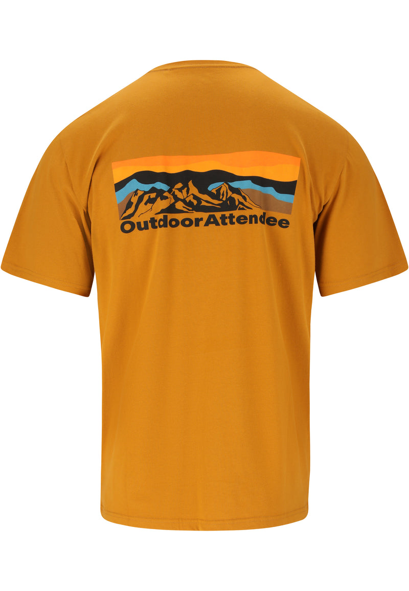 Load image into Gallery viewer, Whistler Men's Saloma T-Shirt Buckthorn Brown W261247_5101
