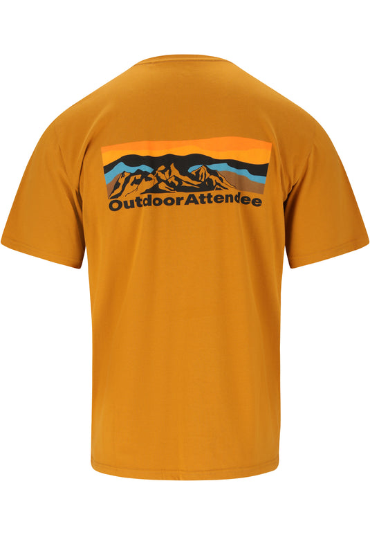 Whistler Men's Saloma T-Shirt Buckthorn Brown W261247_5101