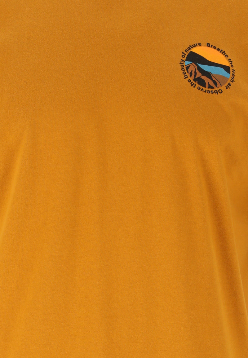 Load image into Gallery viewer, Whistler Men's Saloma T-Shirt Buckthorn Brown W261247_5101

