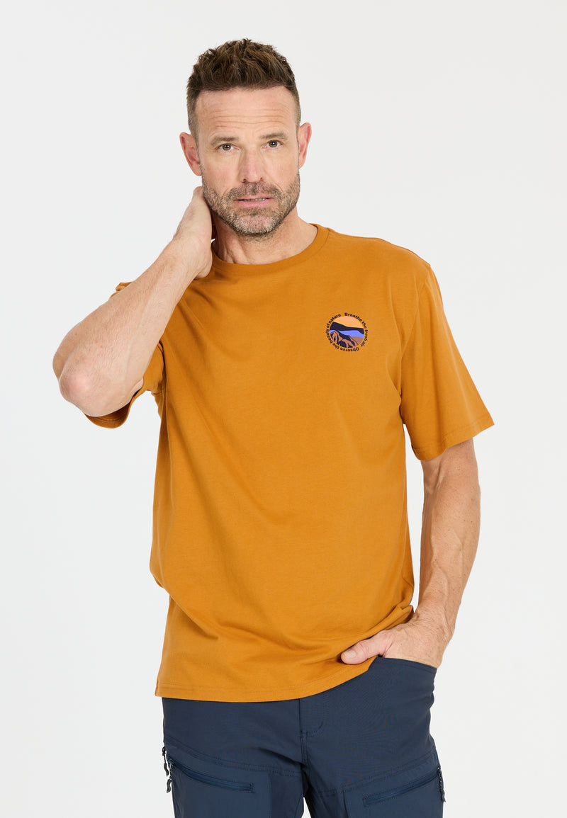 Load image into Gallery viewer, Whistler Men's Saloma T-Shirt Buckthorn Brown W261247_5101
