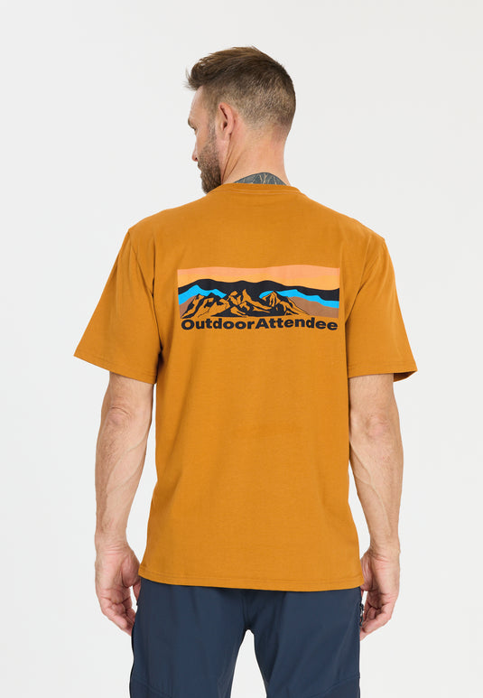 Whistler Men's Saloma T-Shirt Buckthorn Brown W261247_5101