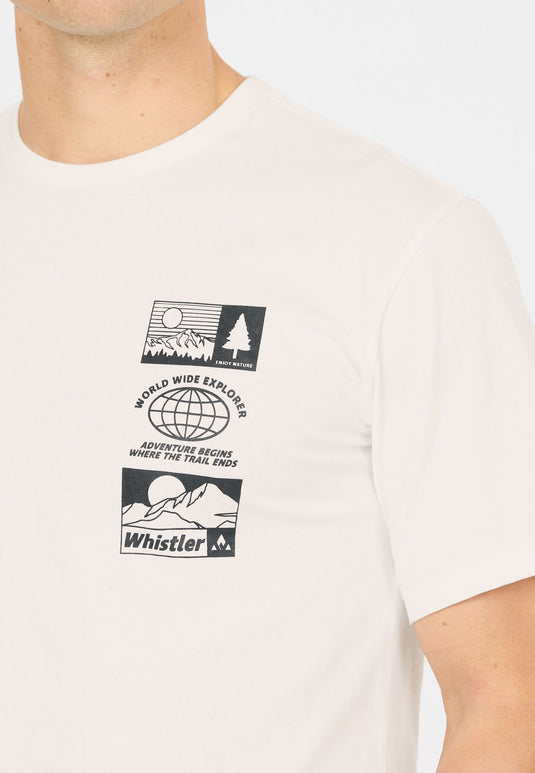 Whistler Men's Arwen T-Shirt White W261254-1002