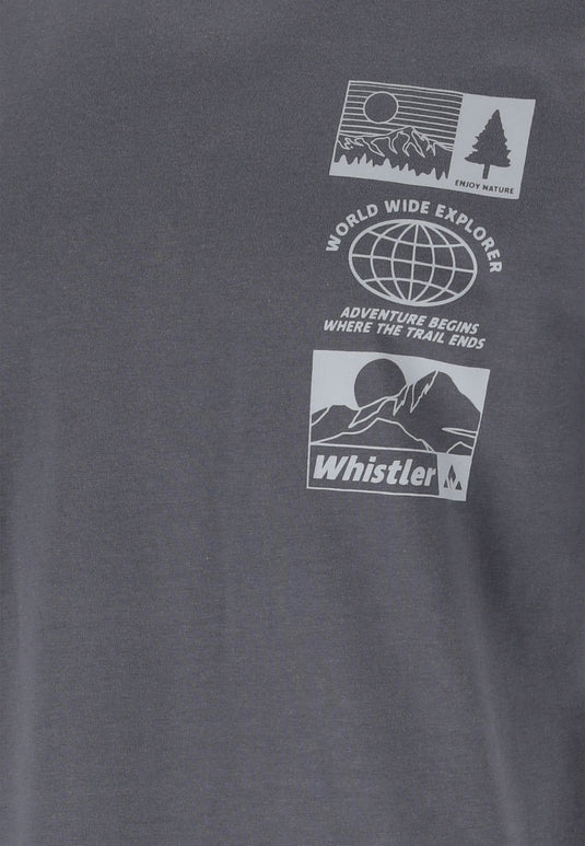 Whistler Men's Arwen T-Shirt Ombre Blue W261254-1173