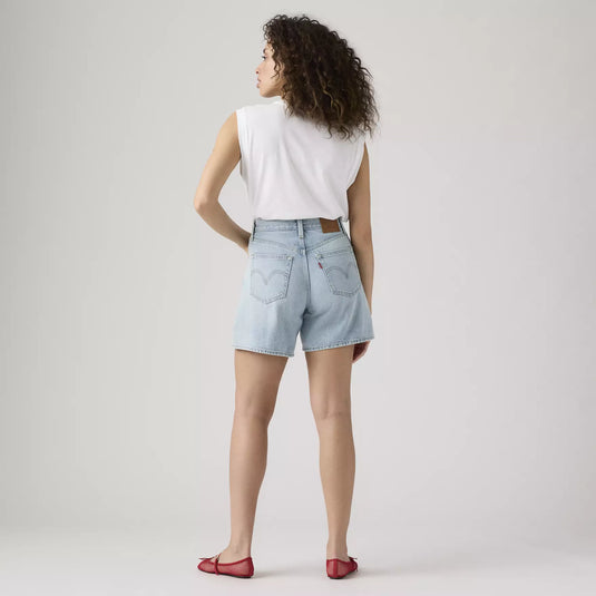 Levi's Women's High Rise Baggy Shorts Medium Wash A93110000