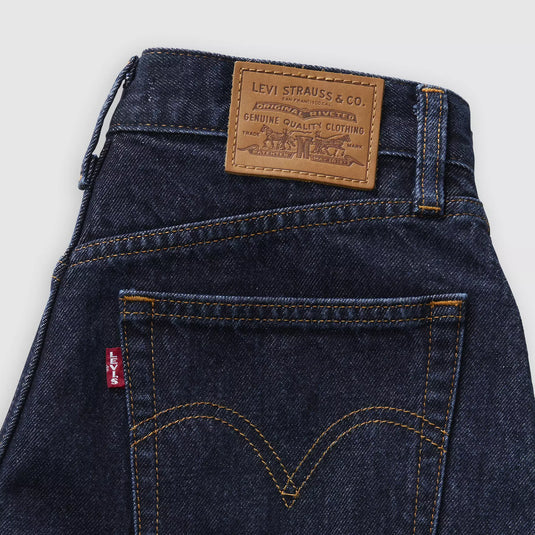 Levi's Women's High Rise Baggy Shorts Dark Wash A93110006