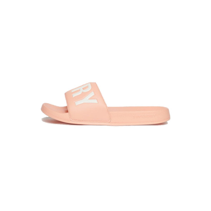 Load image into Gallery viewer, Superdry Women&#39;s Core Vegan Pool Slide Pink Pesca WF310222A-SDB
