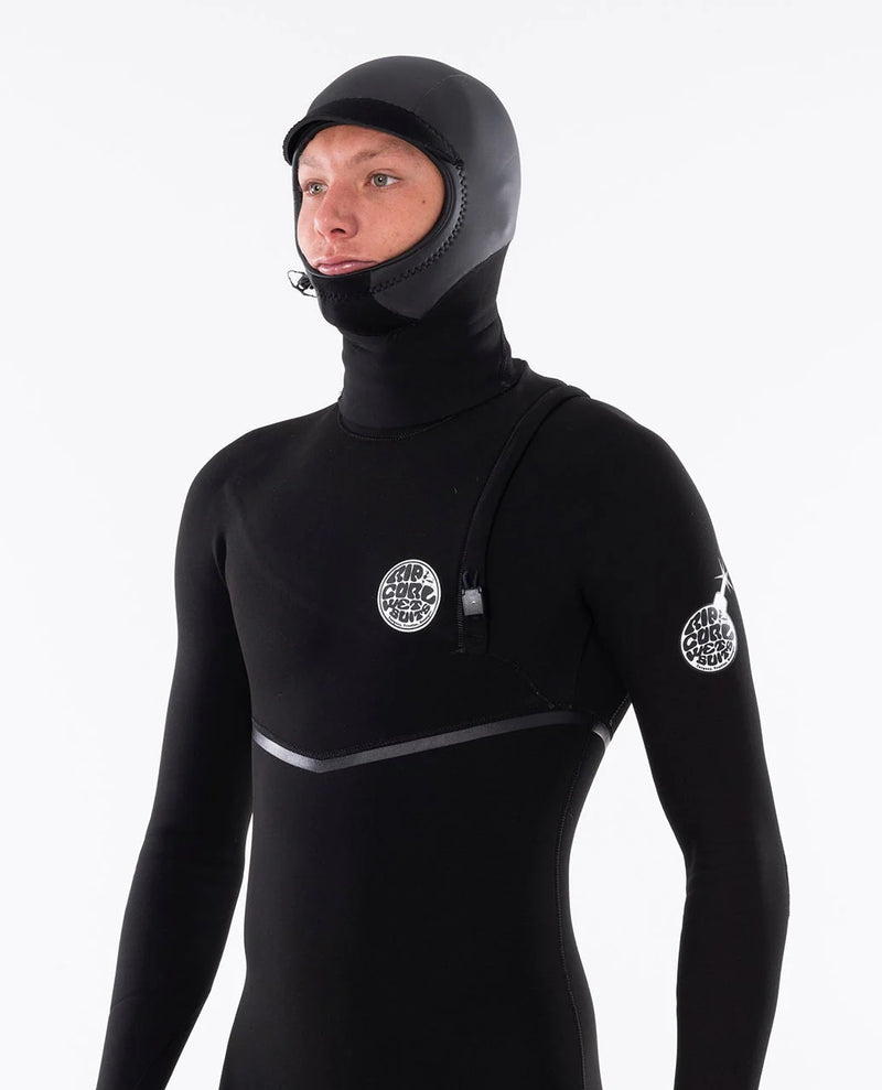 Load image into Gallery viewer, Rip Curl Unisex Flashbomb 3MM GB Hood Black WHOYGM-0090
