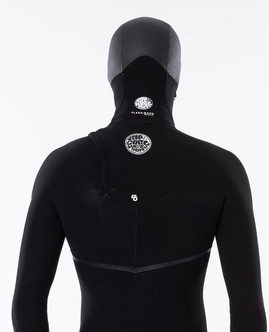 Rip Curl Unisex Flashbomb 3MM GB Hood Black WHOYGM-0090