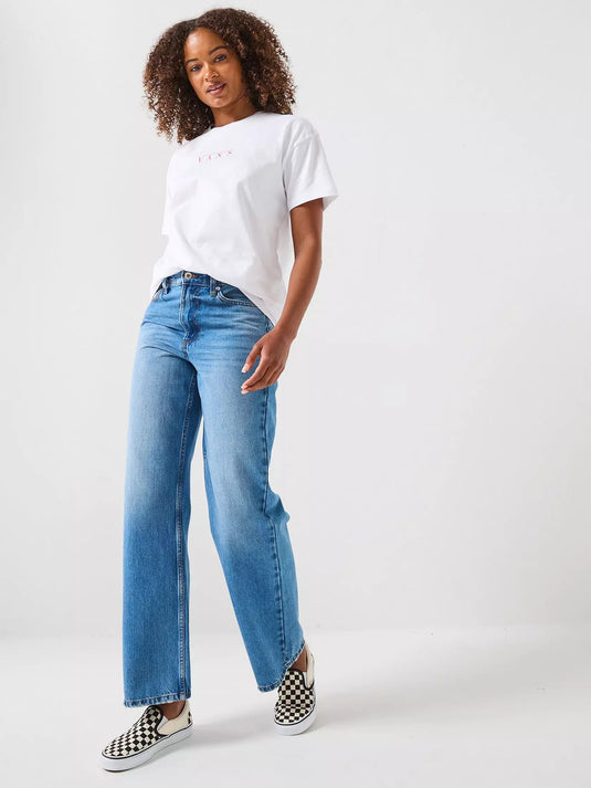 Vans Women's Talk Talk T-Shirt White VN000RDDWHT