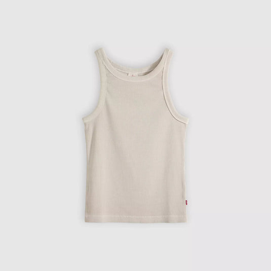 Levi's Women's Essential Racer Tank Top Garment Dye/Grey A33810039