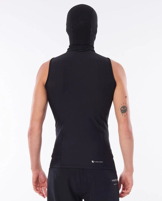 Rip Curl Men's Flashbomb 0.5MM Hooded Vest Black WVEYBF