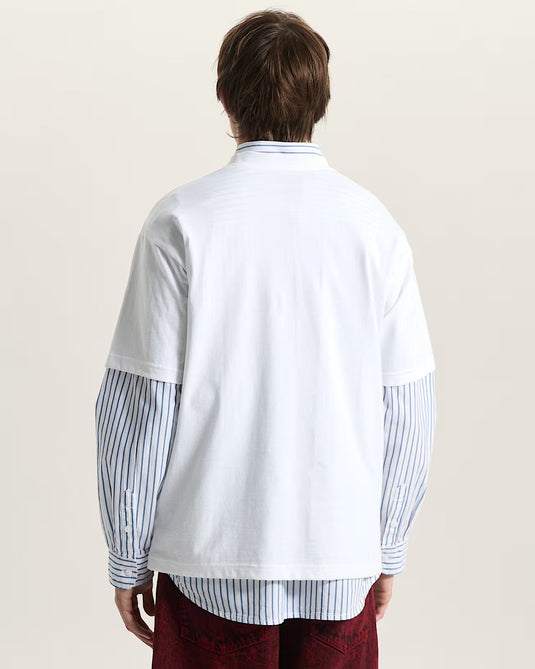 Vans Men's Wave Check T-Shirt White VN000TQEWHT