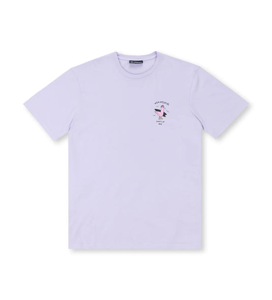 We Ride Local Men's Surf's Up T-Shirt Smooth Lilac MTSUL_SS26