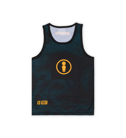 We Ride Local Men's Breaker Tank Top Rashquard Dark Green MRTTB_SS26