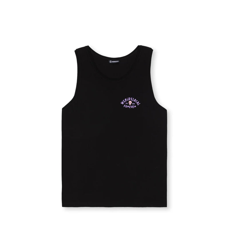 Load image into Gallery viewer, We Ride Local Men's Forever Tank Top Black MTTFB_SS26
