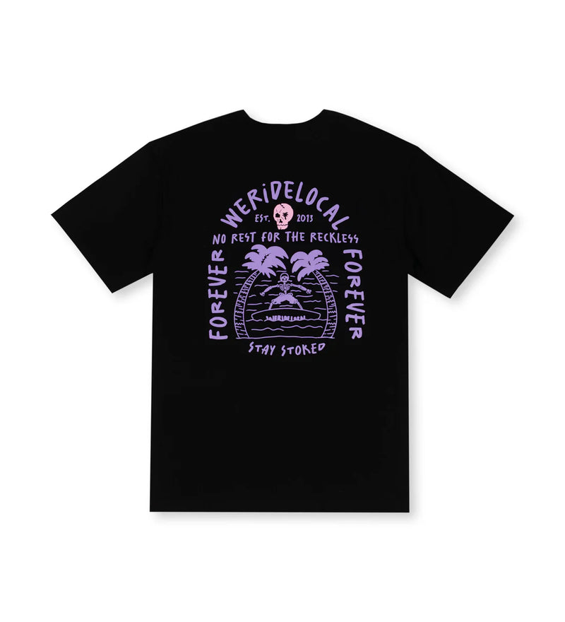 Load image into Gallery viewer, We Ride Local Men's Forever T-Shirt Black MTFB_SS26
