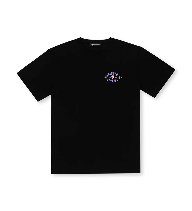 Load image into Gallery viewer, We Ride Local Men's Forever T-Shirt Black MTFB_SS26
