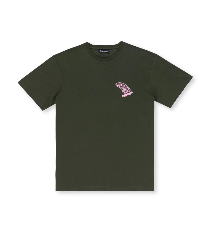 Load image into Gallery viewer, We Ride Local Men's Good Times T-Shirt Midnight Olive MTGTMO_SS26
