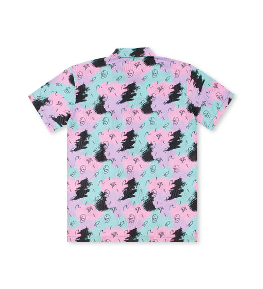 We Ride Local Men's Groovy Rock Jersey Short Sleeve Shirt Multi MJSGR_SS26