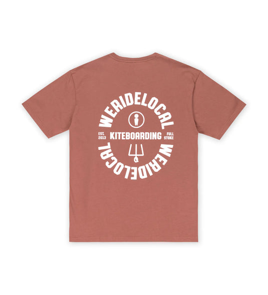 We Ride Local Men's Kiteboarding T-Shirt Pale Apple MTKPA_SS26
