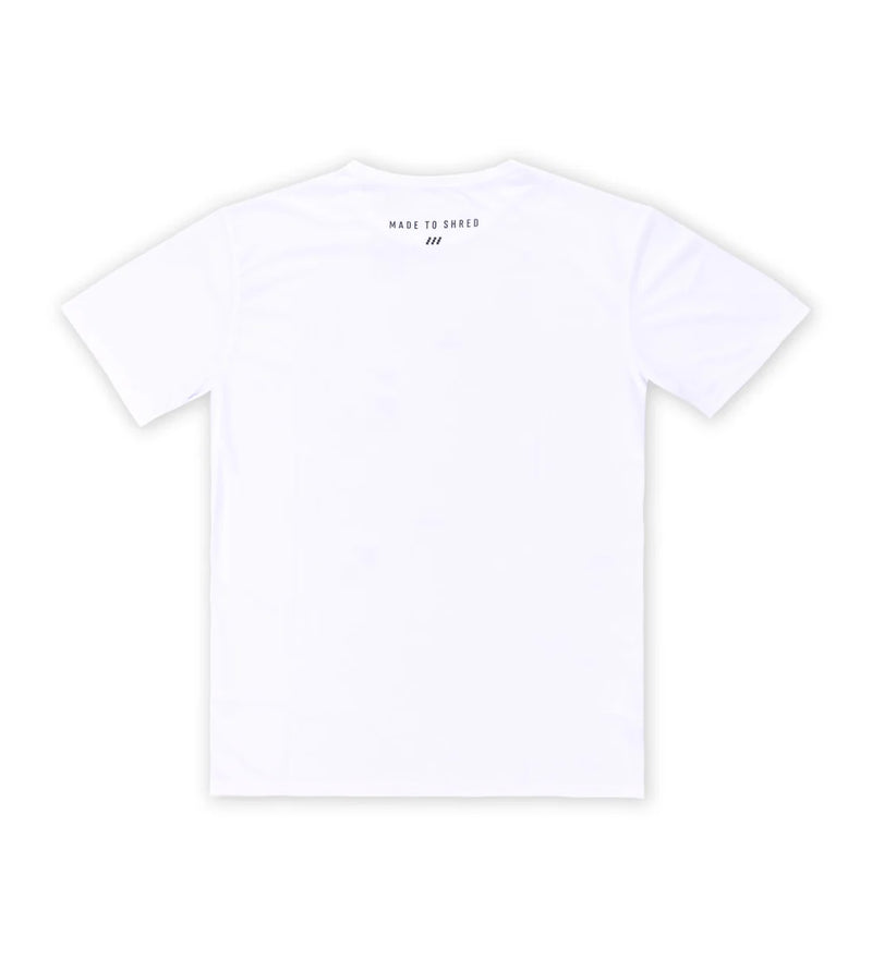 Load image into Gallery viewer, We Ride Local Men's Rider T-Shirt Rashquard White MRTRW_SS26
