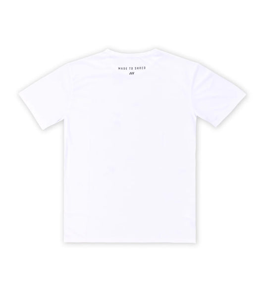We Ride Local Men's Rider T-Shirt Rashquard White MRTRW_SS26