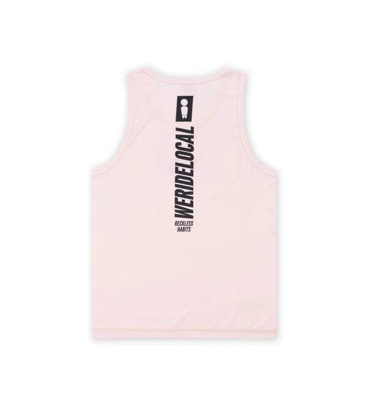 We Ride Local Men's Solid Tank Top Rashquard Pink MRTTS_SS26