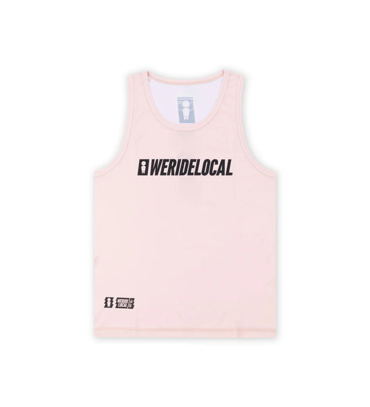 We Ride Local Men's Solid Tank Top Rashquard Pink MRTTS_SS26