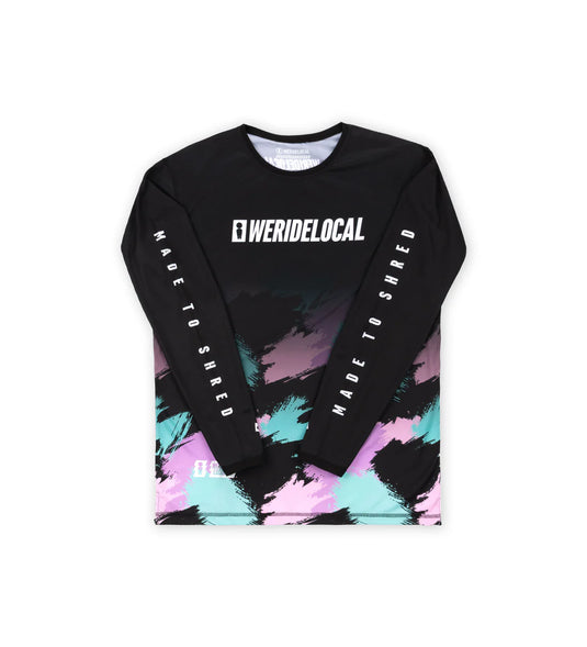 We Ride Local Men's Tweak Long Sleeve Rashquard Multi MRLST_SS26