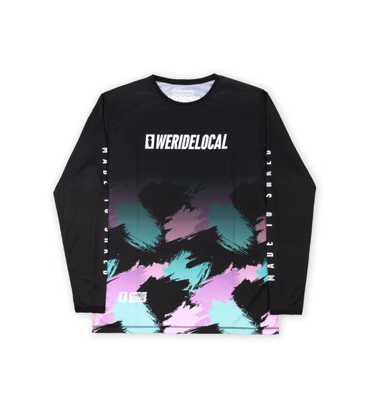 We Ride Local Men's Tweak Long Sleeve Rashquard Multi MRLST_SS26