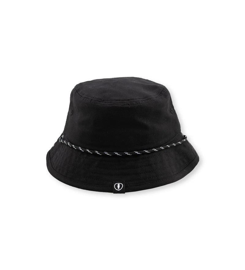 Load image into Gallery viewer, We Ride Local Kid's Swell Bucket Hat Black KBSP_SS26
