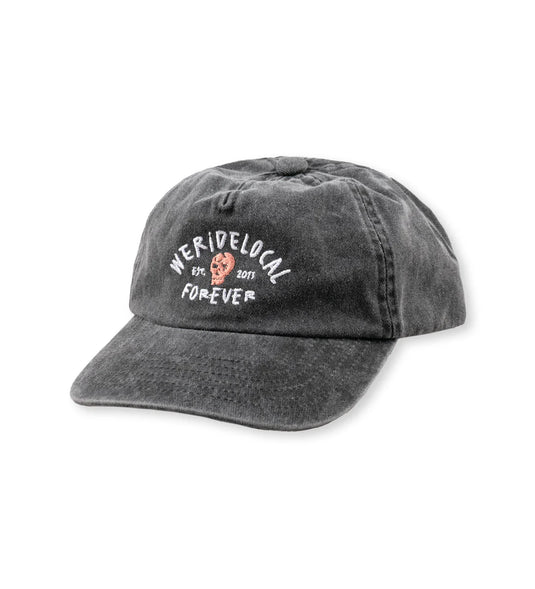 We Ride Local Unisex Forever Dad Pigment Hat Black CDHFPB_SS26