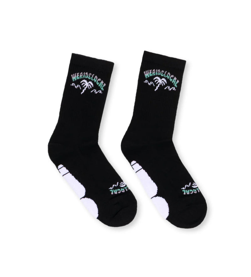 Load image into Gallery viewer, We Ride Local Unisex Swell Socks Black SSSB_SS26
