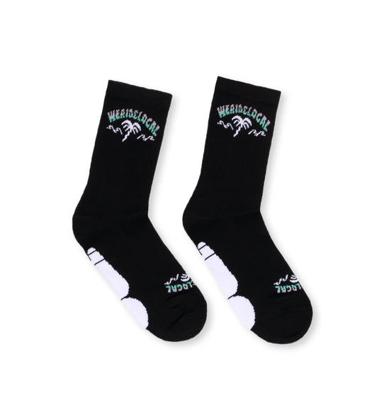 We Ride Local Unisex Swell Socks Black SSSB_SS26
