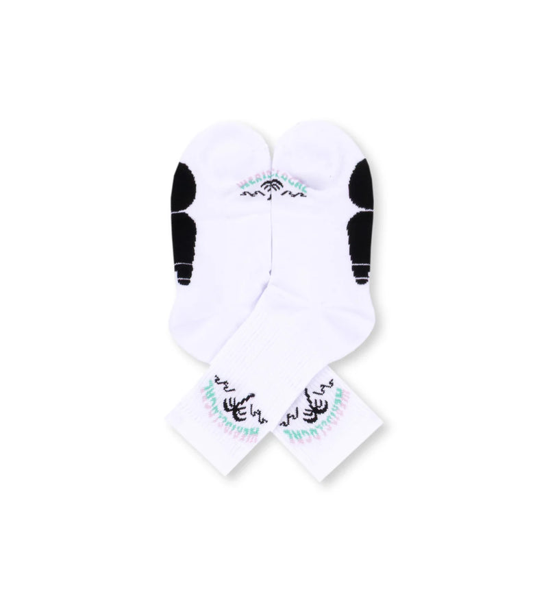 Load image into Gallery viewer, We Ride Local Unisex Swell Socks White SSSW_SS26
