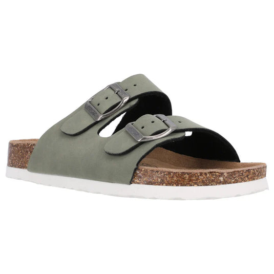 Cruz Women's Whitehill Cork Sandal Deep Lichen Green CR151945-3011