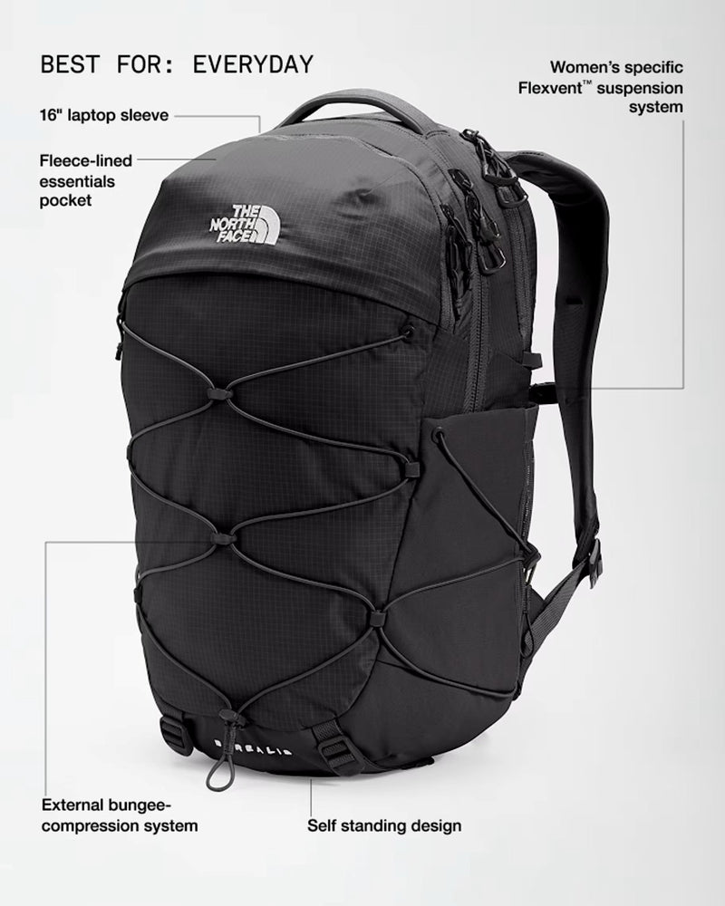 Load image into Gallery viewer, The North Face Women's Borealis 27L Backpack TNF Black/TNF White NF0A52SI53R
