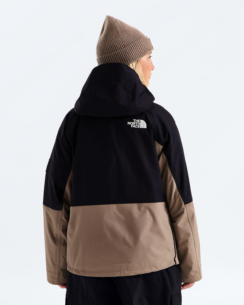 Load image into Gallery viewer, The North Face Women’s Evryday Snow Anorak Garnet/TNF Black NF0A8KE1T07
