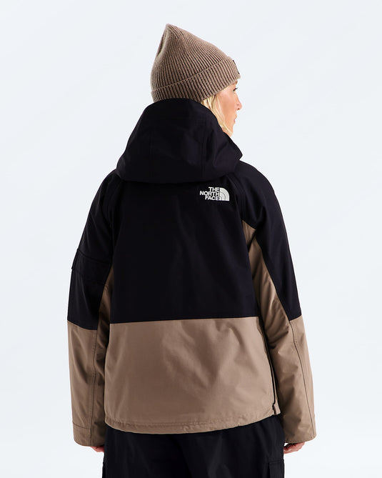 The North Face Women’s Evryday Snow Anorak Garnet/TNF Black NF0A8KE1T07