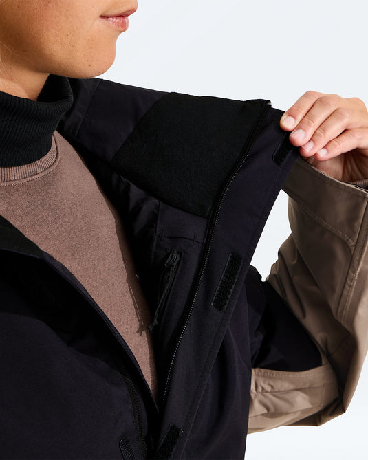 The North Face Women’s Evryday Snow Anorak Garnet/TNF Black NF0A8KE1T07